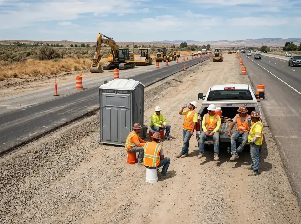 highway-road-construction-crew-007 — frequently asked questions, Porta Potty and Restroom Rentals in Suwanee, GA
